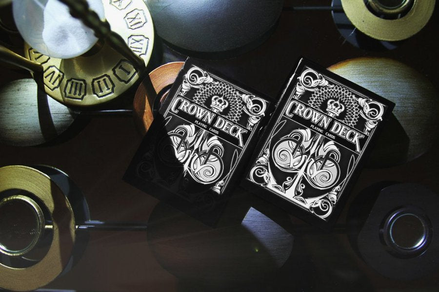 The Crown Deck (Black) Playing Cards