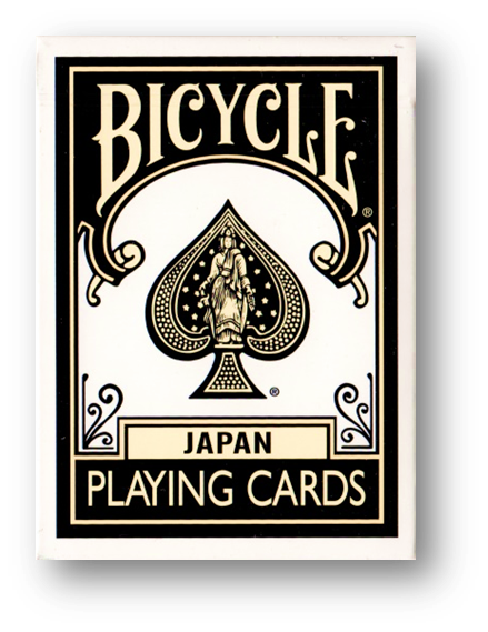 Bicycle Black Yellow Playing Cards JAPAN