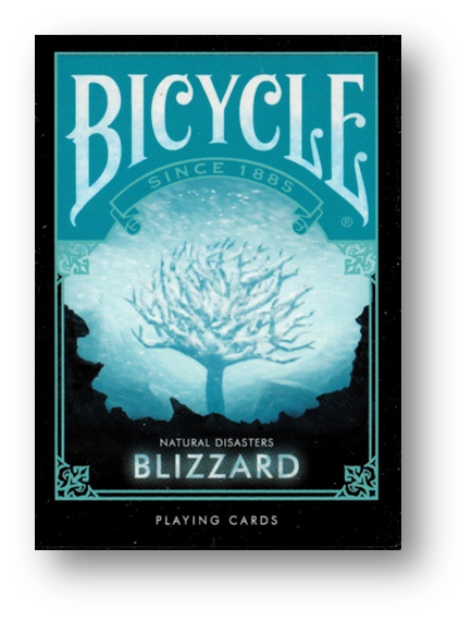 Bicycle - Natural Disasters Playing Cards - Blizzard