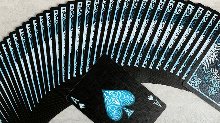 Bicycle - Natural Disasters Playing Cards - Blizzard