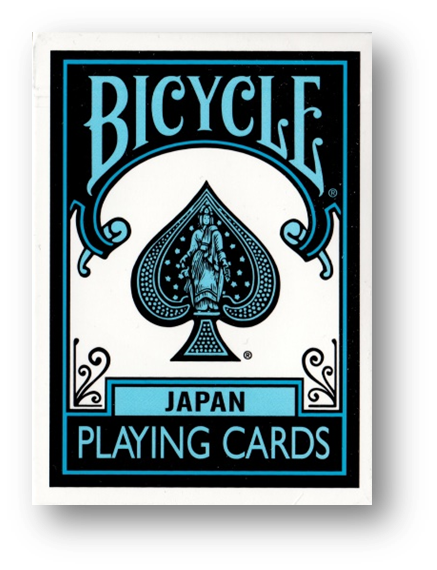 Bicycle Black Blue Playing Cards JAPAN