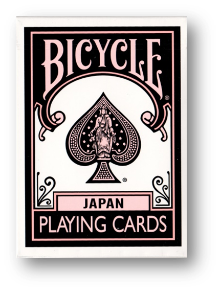 Bicycle Black Orange Playing Cards JAPAN