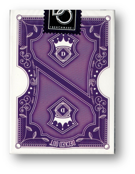 Benchmark (Purple) Playing Cards