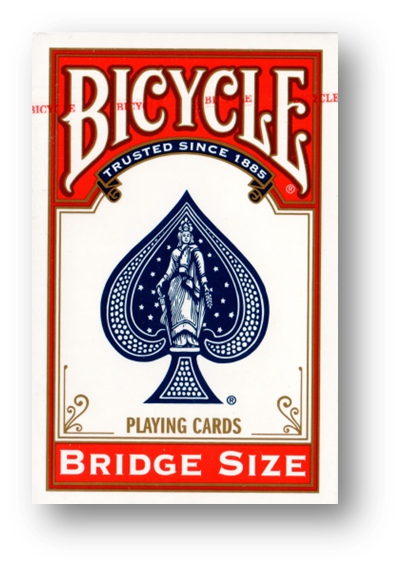 Bicycle - Bridge Size Playing Cards RED