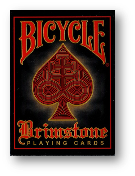 Bicycle Brimstone Deck (Red) by Gambler's Warehouse