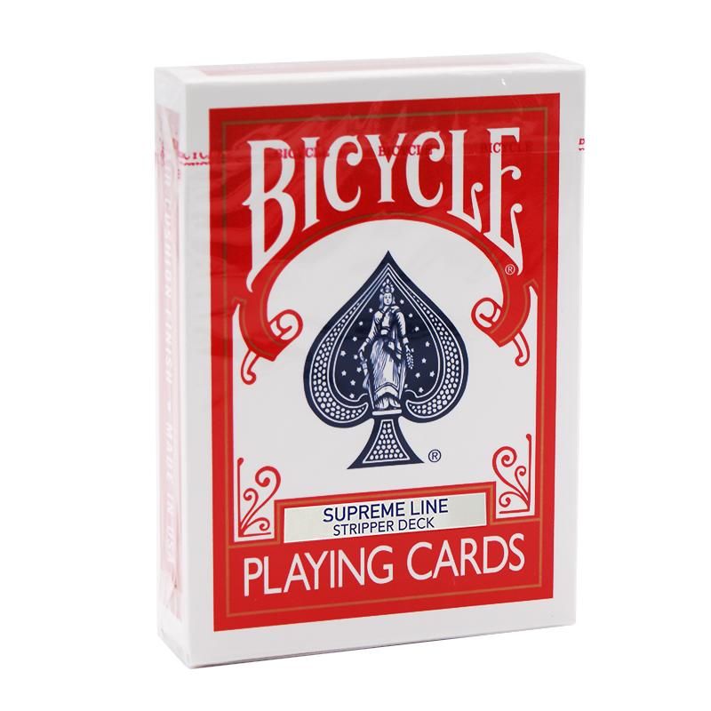 Bicycle - Supreme Line - Stripper Deck - Red back