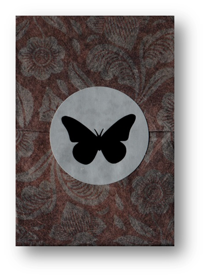 Butterfly Playing Cards Marked by Ondrej Psenicka - Red 2nd Edition