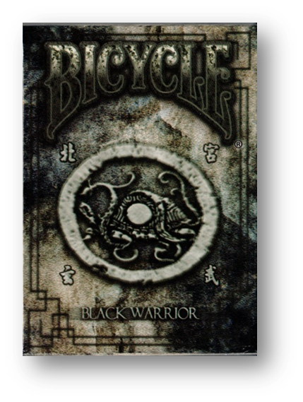 Black Warrior Bicycle Poker by Eric Duan Ltd Edition