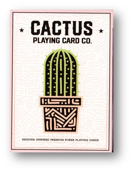 Cactus (Pink Quartz) Playing Cards