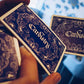 Cardistry Calligraphy (Blue) Playing Cards