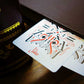 Cardistry Calligraphy (Blue) Playing Cards