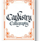 Cardistry Calligraphy (Red) Playing Cards