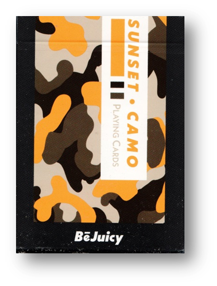 Sunset Camo Playing Cards