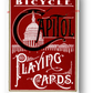 Bicycle Capitol (Red) Playing Cards