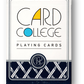 Card College (Blue) Playing Cards by Robert Giobbi and TCC Presents