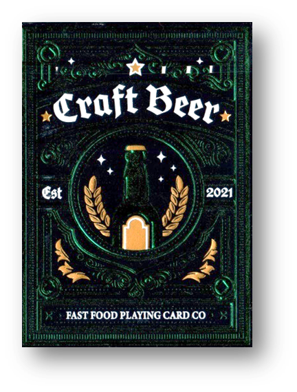 Beer Playing Cards by Fast Food Playing Card Company