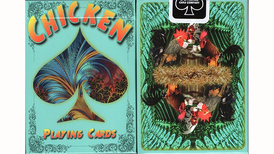 Chicken Playing Cards