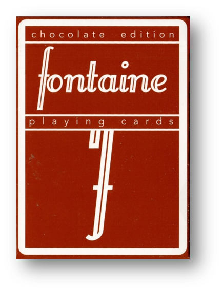 Fontaine - Chocolate Playing Cards