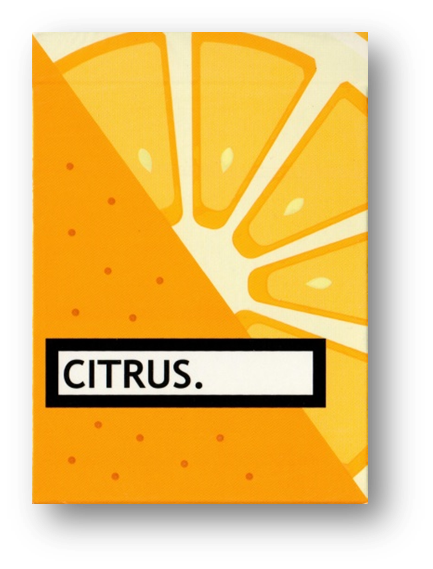 CITRUS Playing Cards by FLAMINKO Playing Cards