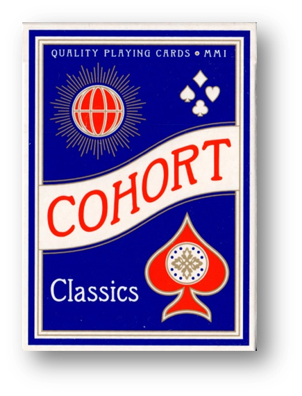 Cohorts Blue Playing Cards Marked Deck