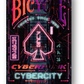 Bicycle Cyberpunk Cybercity Playing Cards by US Playing Card Co