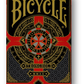 Bicycle Stronghold Crimson Playing Cards