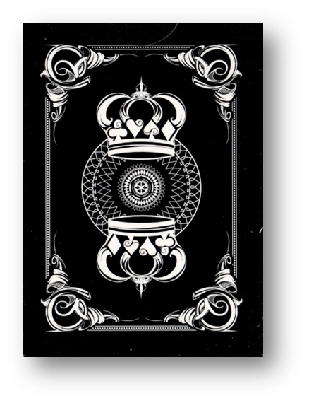 The Crown Deck (Black) Playing Cards