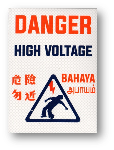 High Voltage Playing Cards