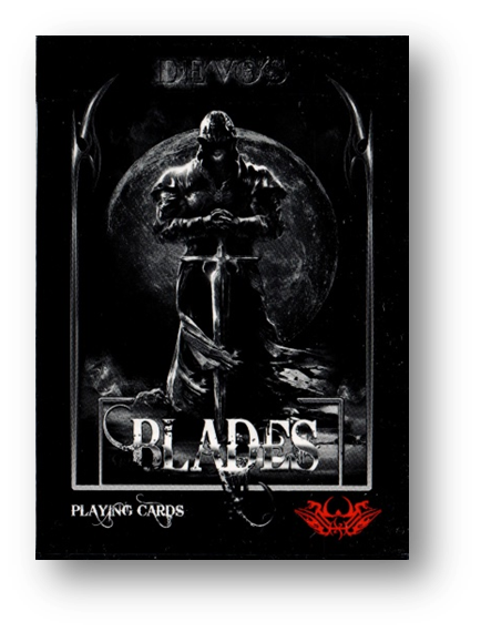 The Master Series - Blades Blood Moon by De'vo (Standard Edition) Playing Cards