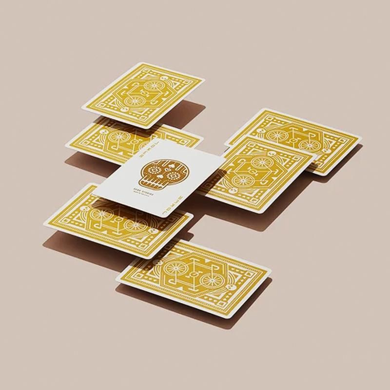 DKNG Yellow Wheel Playing Cards by Art of Play