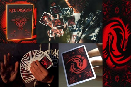 Red Dragon Playing Cards