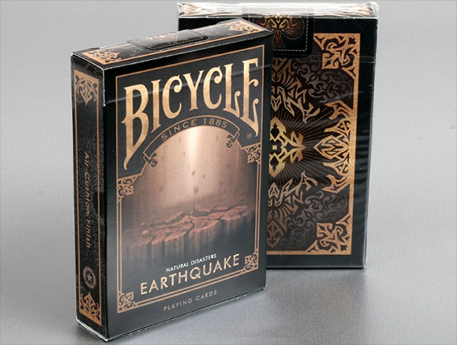 Bicycle - Natural Disasters Playing Cards - Earthquake