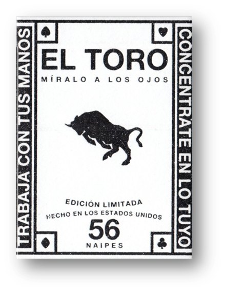 El Toro Playing Cards by Kings Wild Project Inc