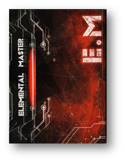 Elemental Master Red Edition Playing Cards by TCC