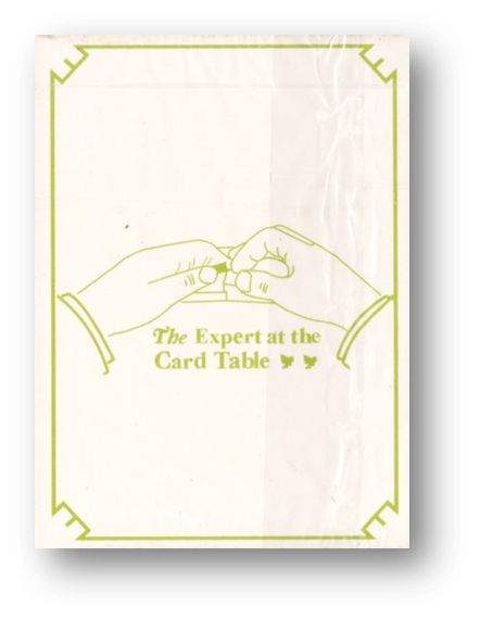 Limited Edition Expert At The Card Table (White) Playing Cards