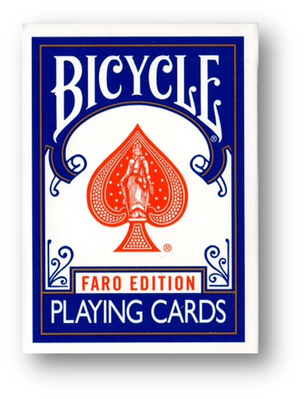 Limited Edition Bicycle Faro (Blue) Playing Cards