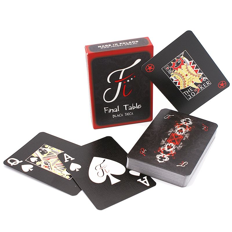 Final Table Black Deck