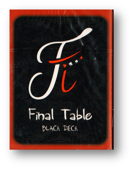 Final Table Black Deck