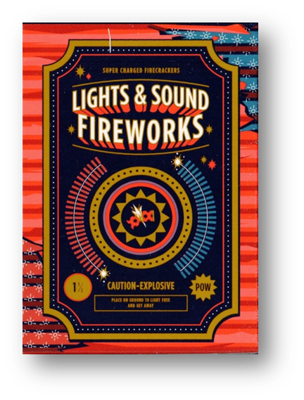 Fireworks Playing Cards by Riffle Shuffle