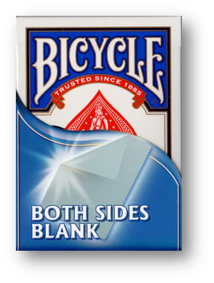 Bicycle Stock - Blank - Blank Gaff Karten