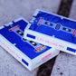 Royal Blue Gemini Casino Playing Cards by Toomas Pintson