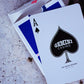 Royal Blue Gemini Casino Playing Cards by Toomas Pintson