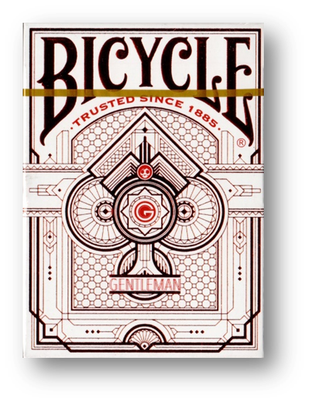 Bicycle - Gentleman - White Back Playing Cards