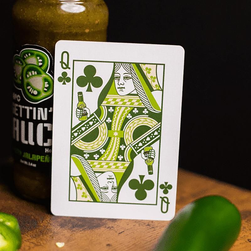 Gettin’ Saucy - Jalapeño Pepper Playing Cards