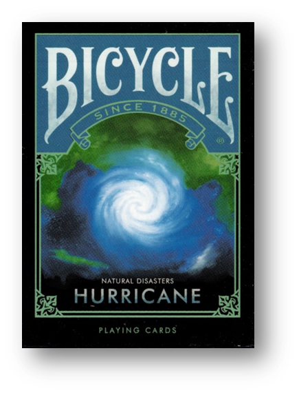 Bicycle - Natural Disasters Playing Cards - Hurricane