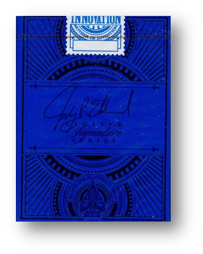 Innovation - Blue Signature Edition Playing Cards by Jody Eklund