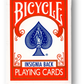 Bicycle Insignia Back (Red) Playing Cards