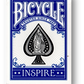 Bicycle Inspire (Blue) Playing Cards