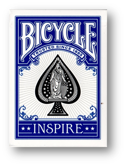 Bicycle Inspire (Blue) Playing Cards