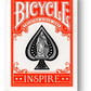 Bicycle Inspire (Red) Playing Cards